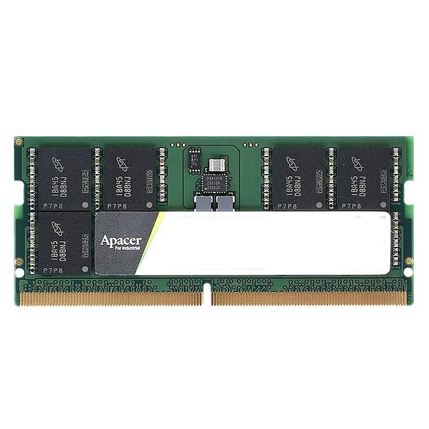 Модуль памяти Apacer 8GB DDR5 4800 Mhz SODIMM FS.08G2A.RTH Non-ECC, CL40, 1.1V, 1024x16 фото 1