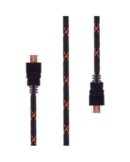 Кабель для видео Rombica ZX20B HDMI to HDMI  2.0b  2 м.  черный фото 1