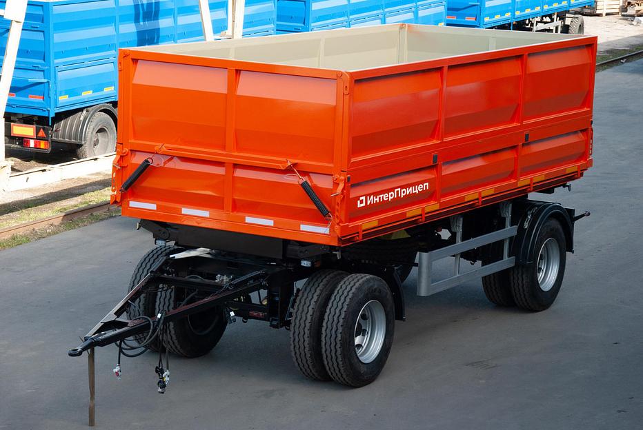Прицеп самосвальный двухосный фото 1