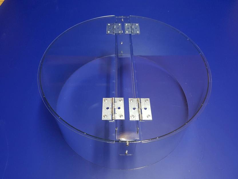 Круглая витрина из прозрачного пластика для мармелада. фото 3