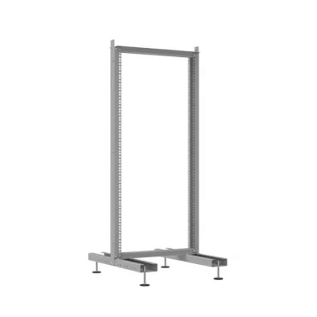 Стойка монтажная однорамная 24U 1230x530x600мм фото 1