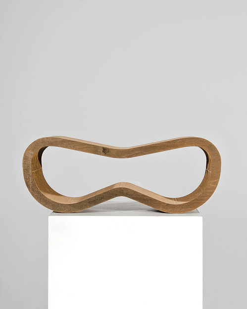 Когтеточка Свайп с деревянным ободком, бук, опт  фото 2