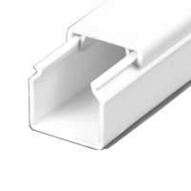 Кабель-канал 16х16 L2000 с двойным замком пластик Урал Пак КК-19016016-140 фото 1