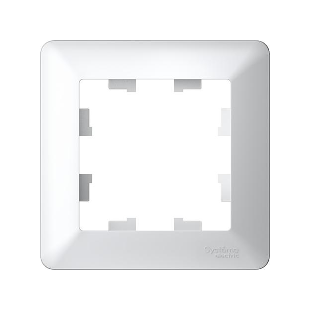 ATLASDESIGN AIR 1-постовая РАМКА, БЕЛЫЙ/дымчатый белый фото 2