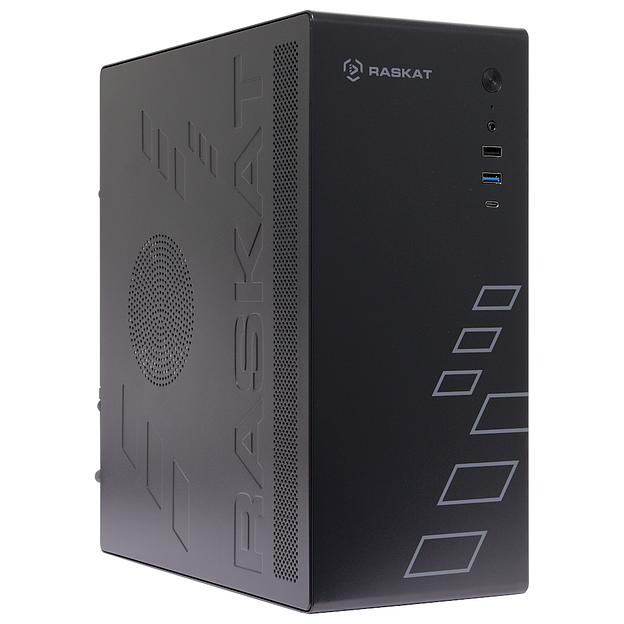 Компьютер Raskat Standart 300 (Intel Core i3 12100, RAM 16Gb, SSD 480Gb, no OS, kb+ms, black) фото 1