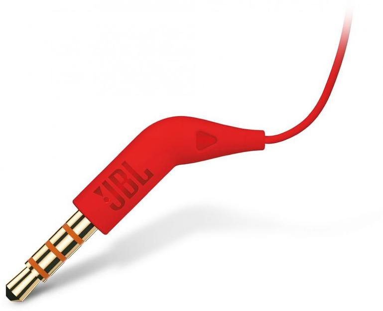 Гарнитура вкладыши JBL Т110 1.2м красный проводные в ушной раковине (JBLT110RED) фото 4