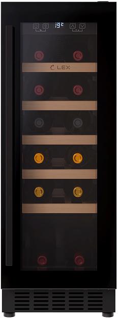 Винный шкаф Lex LWD3020BL 1-нокамерн. черный фото 3