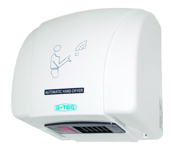 Сушилка для рук G-teq 8851 PW 1500 Вт, 1,5 кВт, пластик белая фото 4