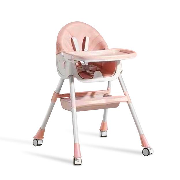 Стул для кормления Luxmom Q2 светло-розовый фото 1