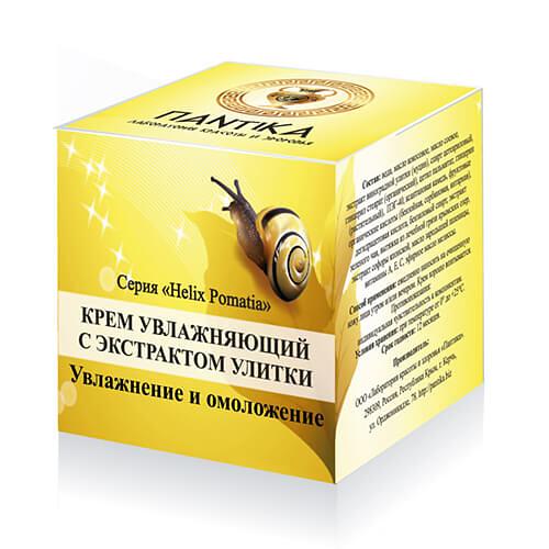 Увлажняющий крем с муцином улитки ПАNТIКА «Helix Pomatia» 30 г ОПТ фото 1