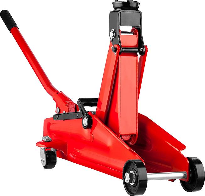 STAYER R-28 RED FORCE, в кейсе, 2 т, 130 - 350 мм, подкатной домкрат для легковых а/м, Professional (43153-2-K) фото 4