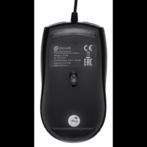 Oklick 325M черный оптическая (1000dpi) USB (2but) [1091340] фото 5