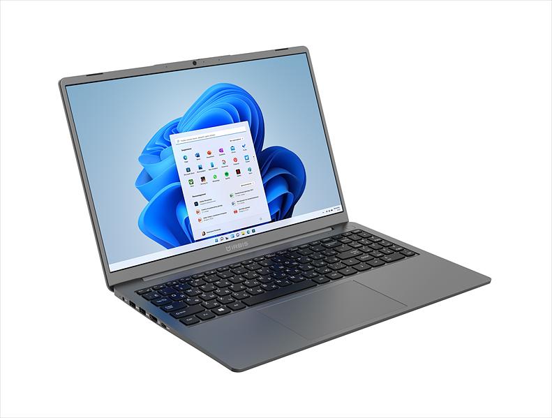 Ноутбук IRBIS Blizzard 16NBC1002 AMD Ryzen R5 5625U, 15.6"LCD 1920*1080P, 16GB sodimm +512GB SSD, AC wifi, Front camera: 5000mha battery,NO OS/METAL/Silver (16NBC1502) фото 2