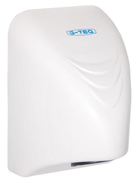 Сушилка для рук G-teq 8814 PW, 800 Вт, 0,8 кВт, пластик белая фото 3