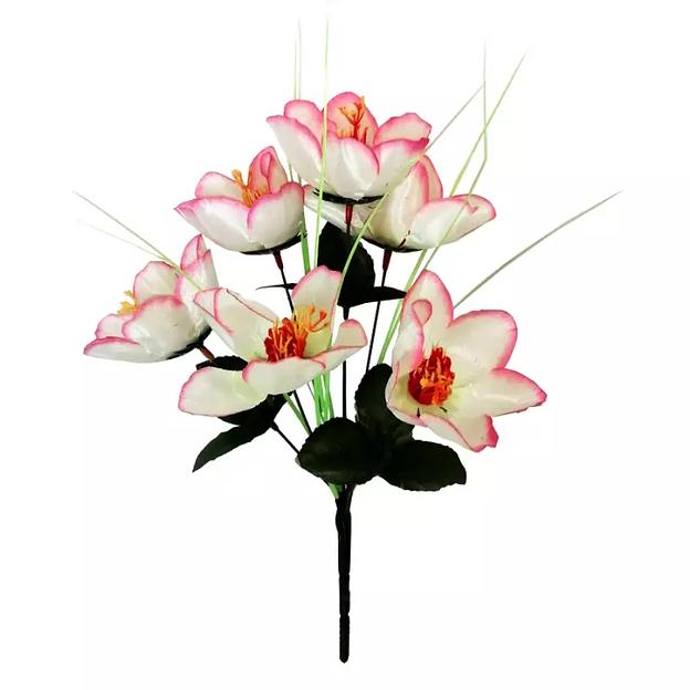 Букет крокусов 6 голов 27см 314-466 фото 5