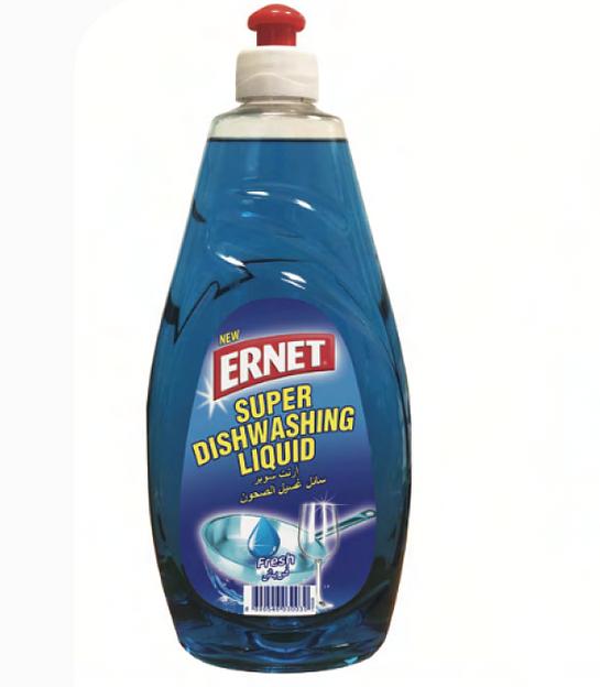 Ernet Жидкость для мытья посуды 750 мл (Свежесть) ОПТ фото 1