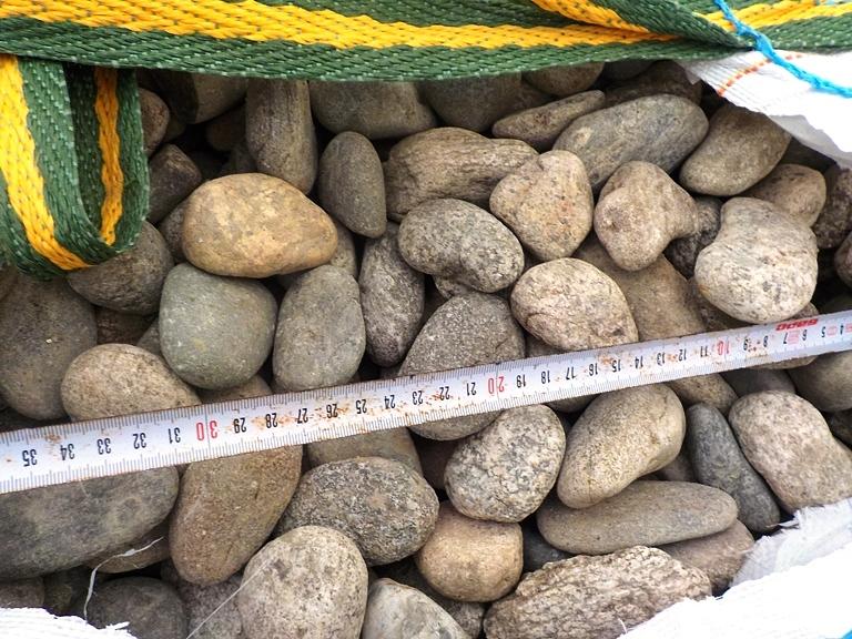 Галька камень речной Серый /тн (20-40 мм) фото 1