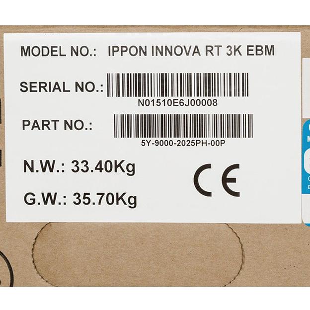 Батарея для ИБП Ippon Innova RT 3K 2U 192В 7Ач для Innova RT 3K фото 7