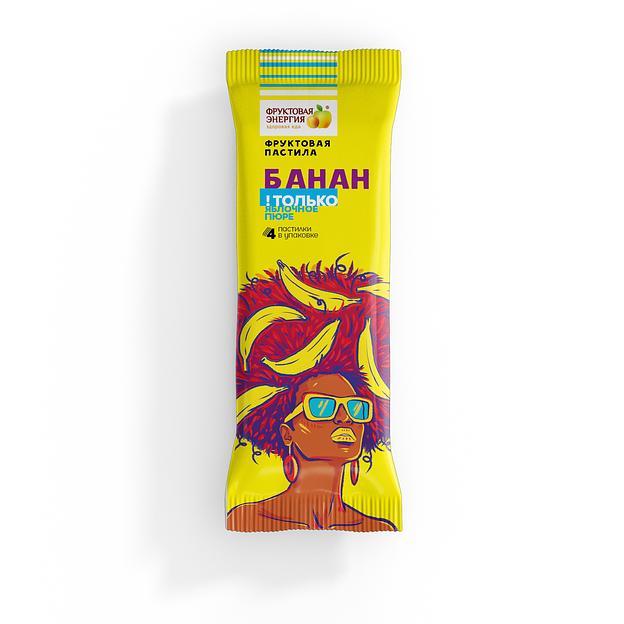 Фруктовая пастила «Банан» 30 г ОПТ фото 1