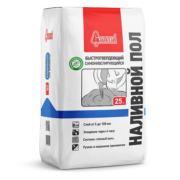 Наливной пол Старатели быстротвердеющий 25кг фото 1