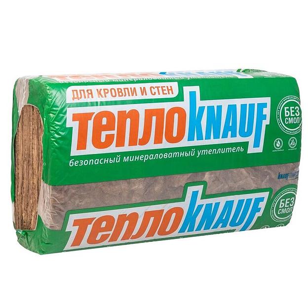 Утеплитель S36MR ТеплоKnauf для Кровли и стен (Коттедж) Плита 50х610х1230мм 12кв.м фото 1