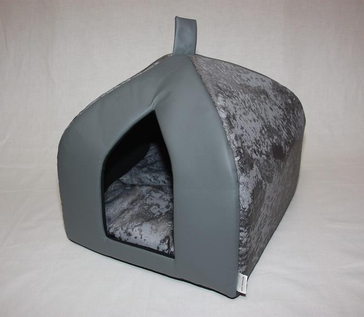 Домик Нордман №1 серый Барс для домашнего питомца ОПТ фото 1