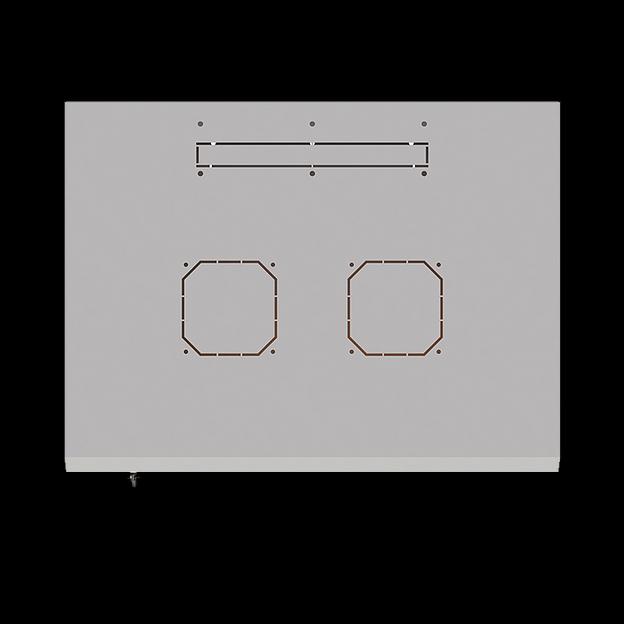 Шкаф настенный телекоммуникационный 600х350 мм, 9U, ТВЛ-9U-600-350-СР фото 5