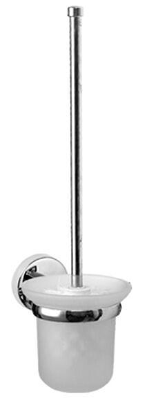 Ершик для унитаза G-teq настенный, металл хром, 115х155х115 (350) мм фото 1
