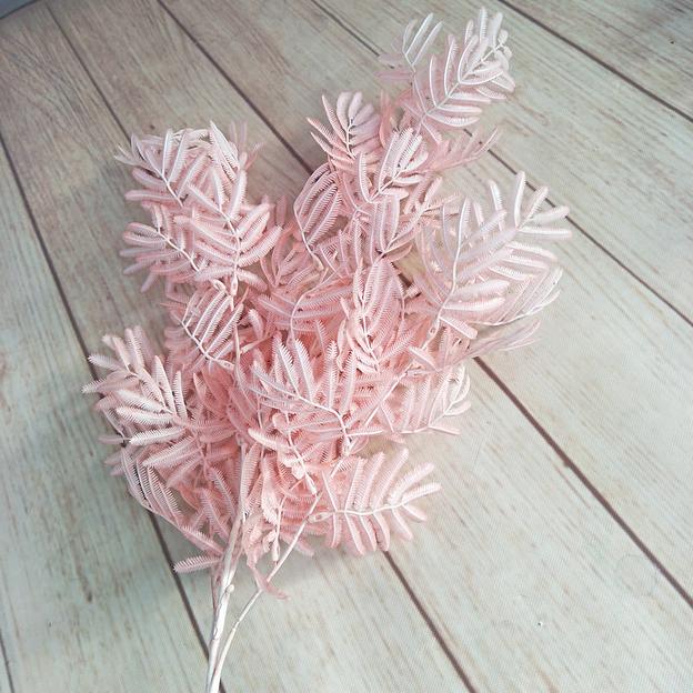 Искусственные цветы Ветка перьев, пластик, 76 см, опт фото 1