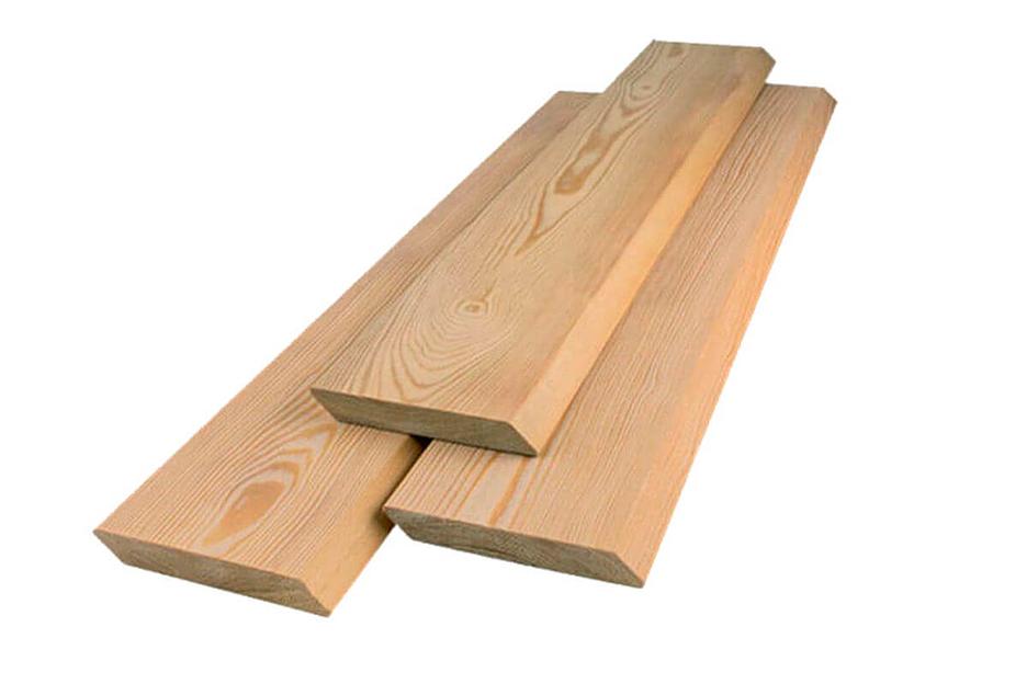 Планкен скошенный Лиственница, опт фото 1