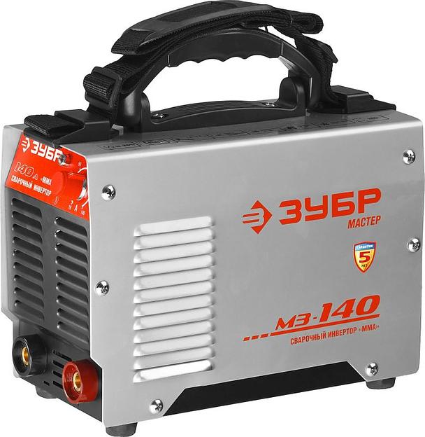 ЗУБР "МАСТЕР" Инвертор сварочный [ЗАС-М3-140] { М3, 140А, MMA, IGBT, ПВ-30%, 1*220В (мин 180В)} фото 2
