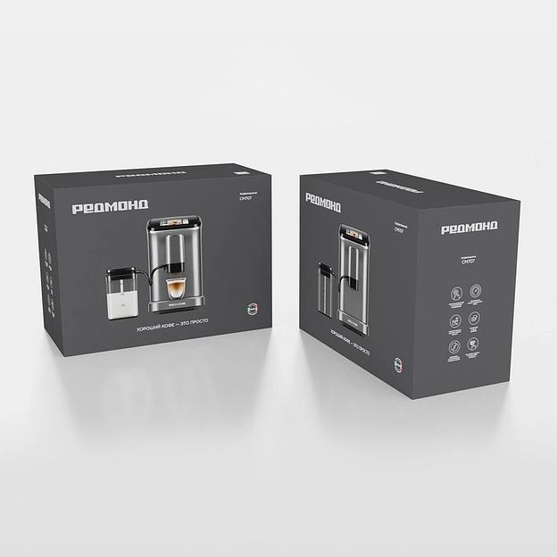 Кофемашина Redmond CM707 1350Вт серый фото 10