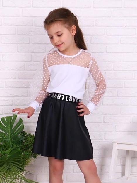 Джемпер «Бажена» белый опт фото 1