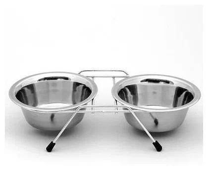 Миска двойная VM-2700 (G), 360 мл ОПТ фото 3