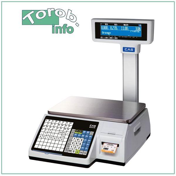 CAS CL3000-15B TCP-IP - весы торговые. модель без стойки фото 1