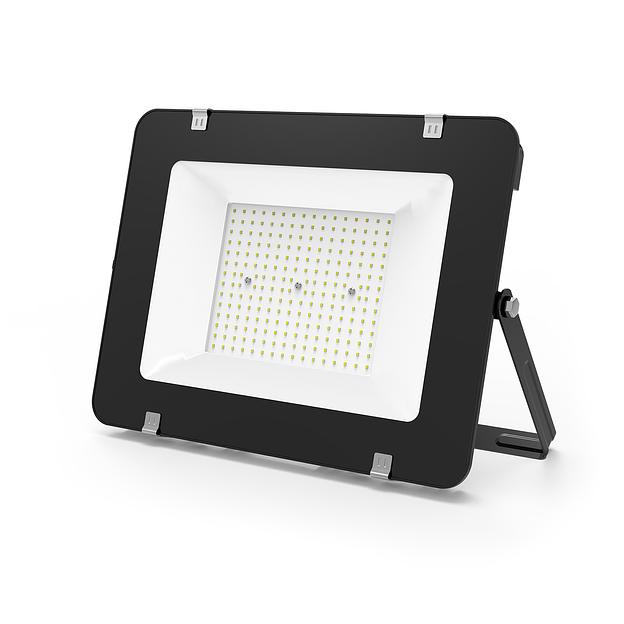 Прожектор светодиодный LED ДО 200 Вт 24000 Лм 6500К IP65 439х56х346 мм Qplus Gauss Gauss 613100200 фото 3