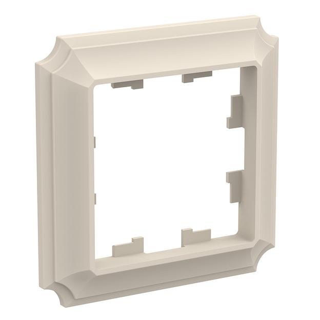 ATLASDESIGN ANTIQUE 1-постовая рамка, БЕЖЕВЫЙ фото 2