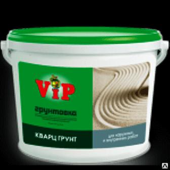 Грунтовка Vip Кварц грунт 15 кг (мелкозернистый) фото 1