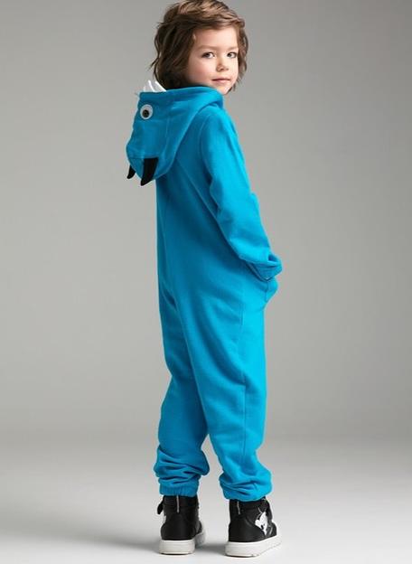 Комбинезон для мальчиков PlayToday «Monsters», рост 116 см, голубой ОПТ фото 9