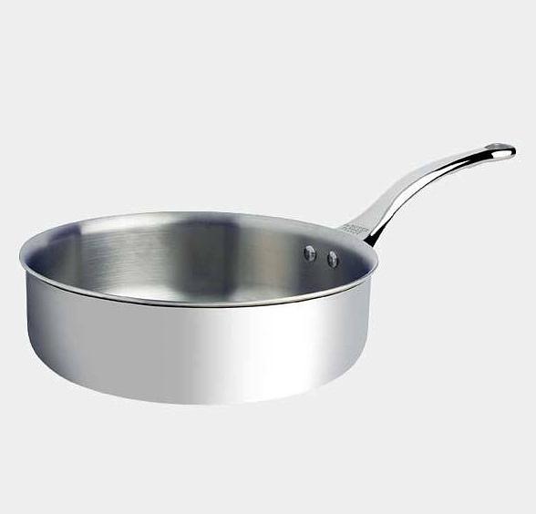 Сотейник  3,0 л. нерж. d=24 см. h=7,5 см. (индукция) Affinity De Buyer /1/ фото 1