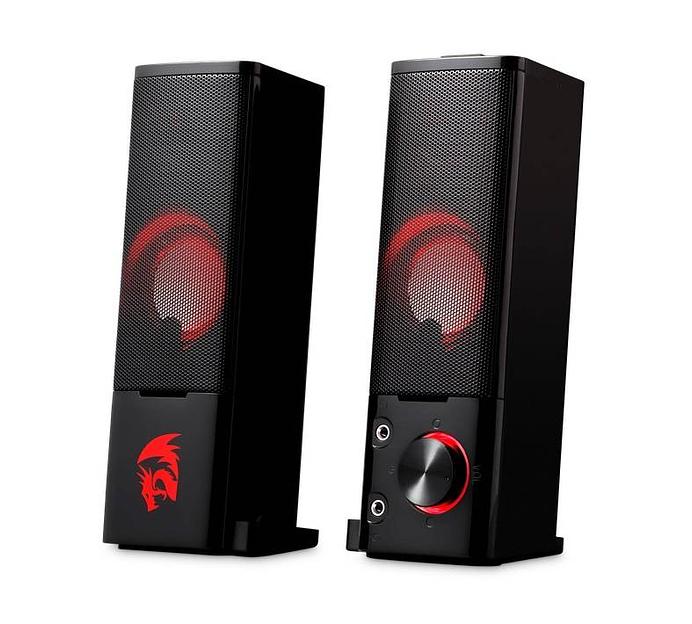 Redragon Акустическая 2.0 система Orpheus черный, 6 Вт, питание от USB фото 1