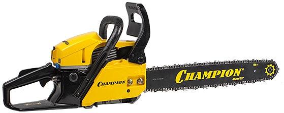 Бензопила Champion 256-18 2500Вт 3.4л.с. дл.шины:18" (45cm) фото 1