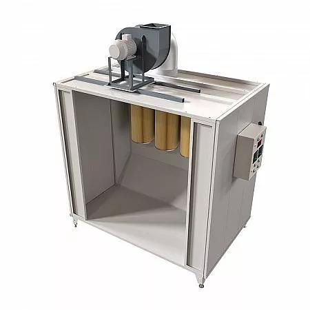 Камера напыления порошковой краски двухпостовая проходная фото 1