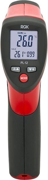 Пирометр RGK PL-12 красный/черный фото 2
