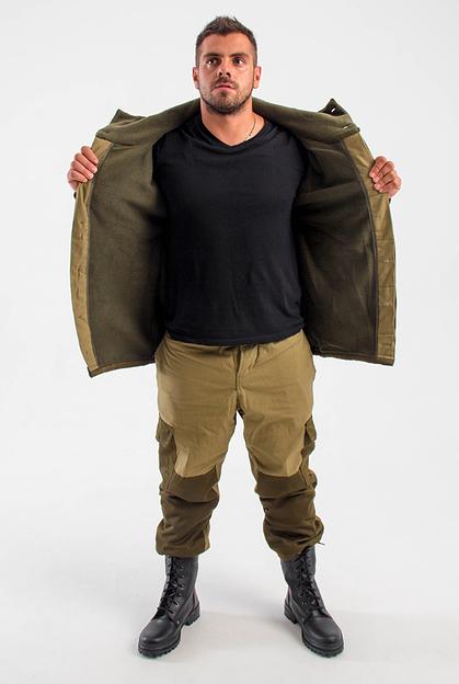 Костюм мужской Горка 3 Рэмбо, ткань Палатка, хаки, зима, опт фото 3