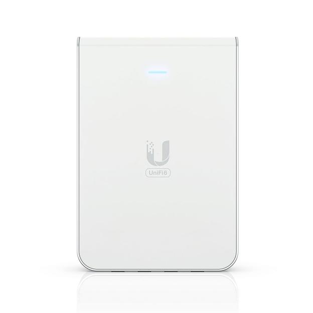 UniFi 6 AP In-Wall Точка доступа 2,4+5 ГГц, Wi-Fi 6, 4х4 MU-MIMO, 5х 1G RJ45 фото 2