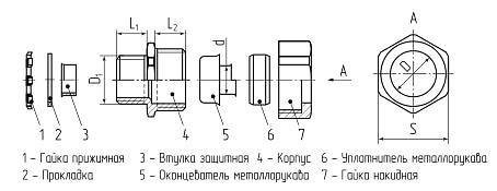 Муфта вводная ВМ 32 фото 3
