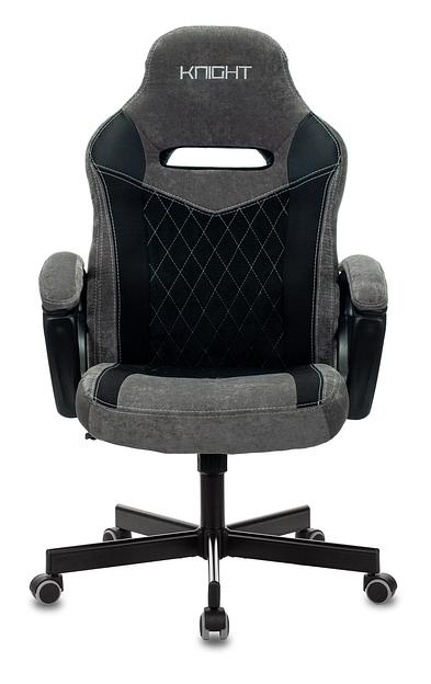 Кресло игровое Бюрократ VIKING 6 KNIGHT Fabric черный с подголов. крестовина металл фото 2