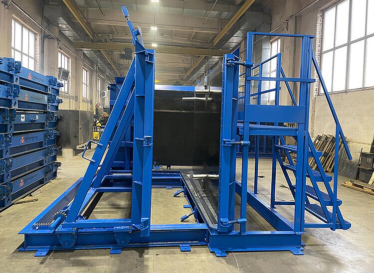 Металлоформы подпорных стен фото 2