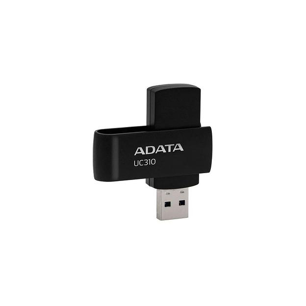 Флешка USB A-Data UC310 64ГБ, USB3.2, черный [uc310-64g-rbk] фото 1
